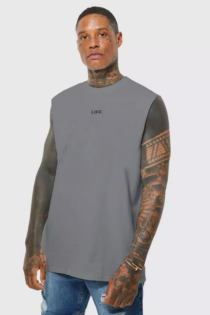 Polera Sin Mangas  - Metal Grey LIFF.